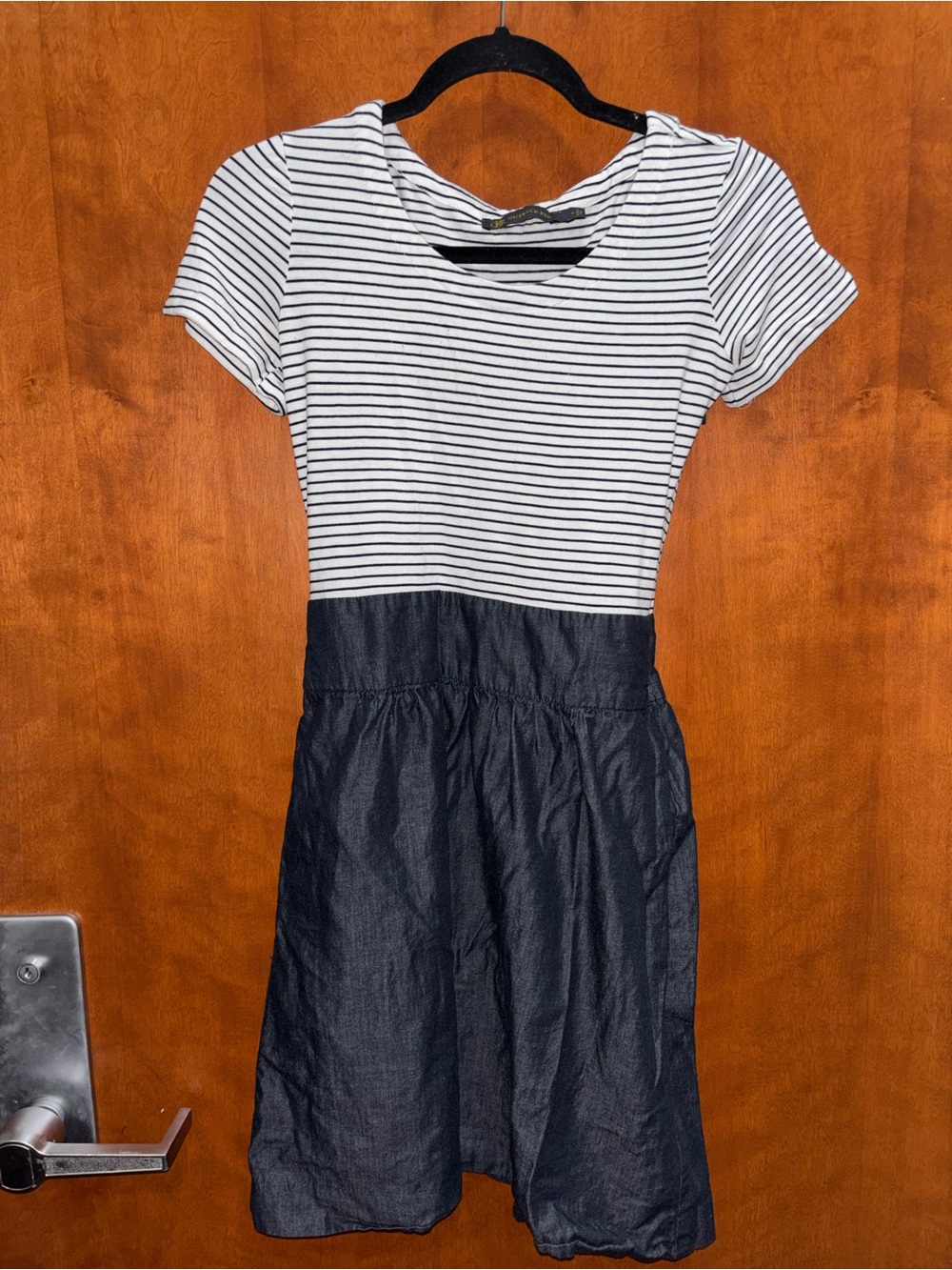Outback Red Striped crew neck top